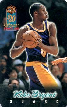 1997 Score Board Talk N' Sports - Phone Cards $20 #6 Kobe Bryant Front