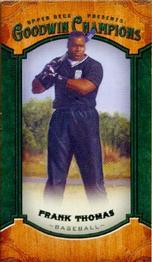 2014 Upper Deck Goodwin Champions - Mini Green Lady Luck Back #1 Frank Thomas Front