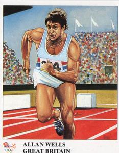 1996 Imperial Publishing Limited Olympic Champions #35 Allan Wells Front