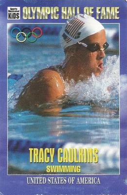1996-98 Sports Illustrated for Kids Oversized #2 Tracy Caulkins Front