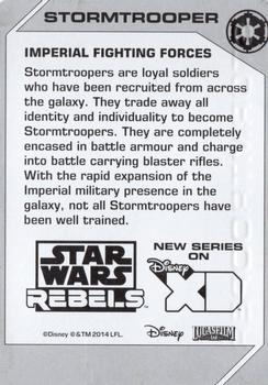 2014 Disney Star Wars Rebels #NNO Stormtrooper Back
