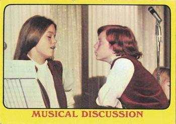 1971 O-Pee-Chee The Partridge Family #9 Musical Discussion Front