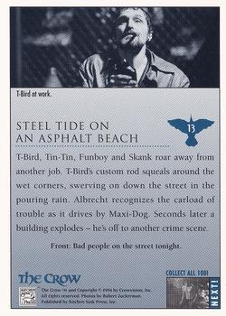 1994 Kitchen Sink The Crow #13 Steel Tide on an Asphalt Beach Back