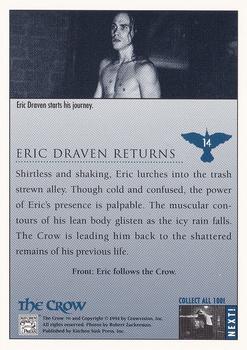 1994 Kitchen Sink The Crow #14 Eric Draven Returns Back