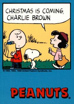 1992 ProSport Specialties Peanuts Classics #68 Christmas is coming, Charlie Brown Front