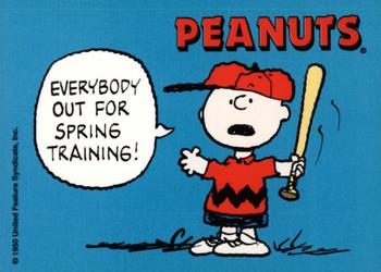 1992 ProSport Specialties Peanuts Classics #139 Everybody out for Spring training! Front