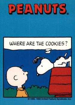 1992 ProSport Specialties Peanuts Classics #166 Where are the cookies? Front
