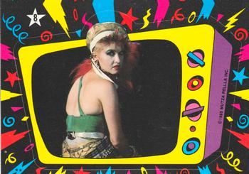 1985 Topps Cyndi Lauper - Stickers #8 Puzzle Row 2 Column 3 Front