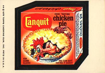 1975 Topps Wacky Packages 14th Series #NNO Canquit Chicken Pie Front