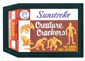 1982 Topps Wacky Packages Stickers #6 Sunstroke Front