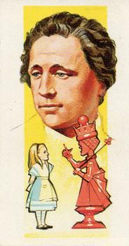 1969 Brooke Bond Famous People #11 Lewis Carroll Front