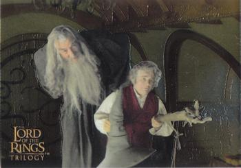 2004 Topps Chrome The Lord of the Rings Trilogy #4 Into a Hobbit's Hands Front