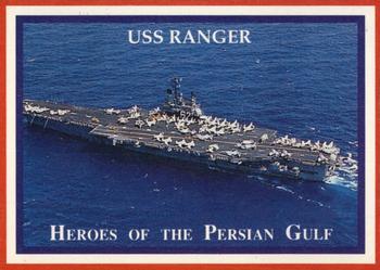 1991 Lime Rock Heroes of the Persian Gulf #73 USS Ranger Front