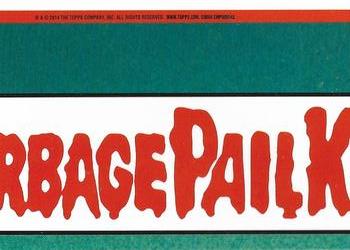 2014 Topps Garbage Pail Kids Chrome 1985 Original Series 2 #58b Soft Boiled Sam Back