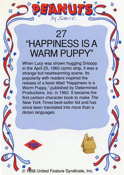 1991 Tuff Stuff Peanuts Preview #27 