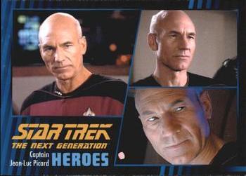 2013 Rittenhouse Star Trek The Next Generation Heroes & Villains #1 Captain Jean-Luc Picard Front