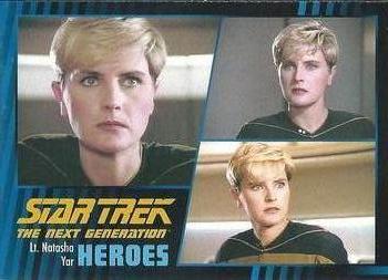 2013 Rittenhouse Star Trek The Next Generation Heroes & Villains #11 Lt. Tasha Yar Front