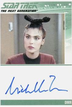 2013 Rittenhouse Star Trek The Next Generation Heroes & Villains - Autographs #NNO Michelle Forbes / Dara Front