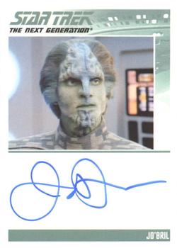 2013 Rittenhouse Star Trek The Next Generation Heroes & Villains - Autographs #NNO James Horan / Jo'Bril Front