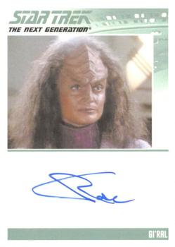 2013 Rittenhouse Star Trek The Next Generation Heroes & Villains - Autographs #NNO Cristine Rose Front