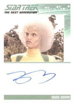 2013 Rittenhouse Star Trek The Next Generation Heroes & Villains - Autographs #NNO Tracey D'Arcy / Young Woman Front