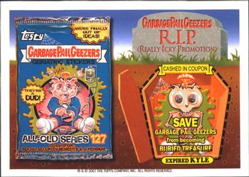 2007 Topps Wacky Packages All-New Series 6 #25 Trash Formers Rubbish in Disguise Back