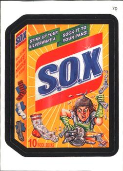 2007 Topps Wacky Packages All-New Series 6 #70 S.O.X Front