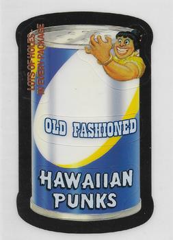 2007 Topps Wacky Packages All-New Series 6 - Make Your Own Wacky Packs Stickers #1 Hawaiian Punks, Old Fashioned Front
