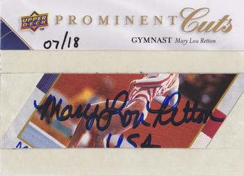 2009 Upper Deck Prominent Cuts - Prominent Cuts #PC-MLR Mary Lou Retton Front
