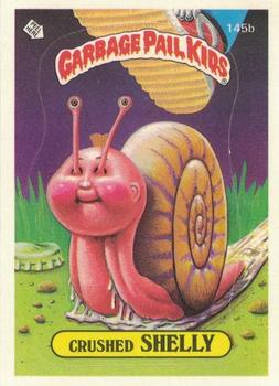 1986 Topps Garbage Pail Kids Series 4 #145b Crushed Shelly Front