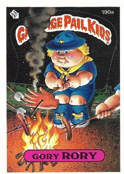 1986 Topps Garbage Pail Kids Series 5 #190a Gory Rory Front