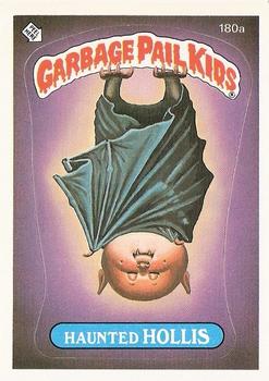 1986 Topps Garbage Pail Kids Series 5 #180a Haunted Hollis Front