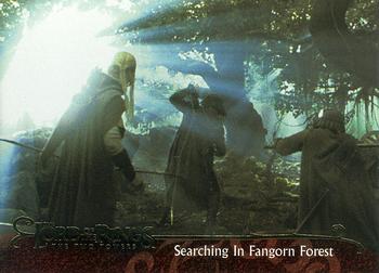 2003 Topps Lord of the Rings: The Two Towers Update #108 Searching In Fangorn Forest Front