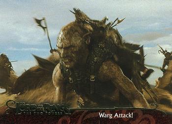 2003 Topps Lord of the Rings: The Two Towers Update #126 Warg Attack! Front