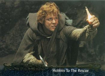 2003 Topps Lord of the Rings: The Two Towers Update #155 Hobbits to the Rescue Front