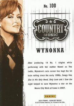 2014 Panini Country Music #100 Wynonna Back