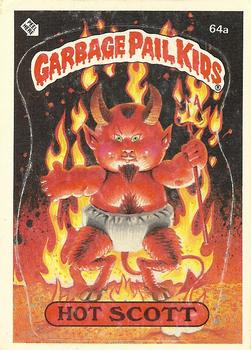 1985 Topps Garbage Pail Kids Series 2 #64a Hot Scott Front