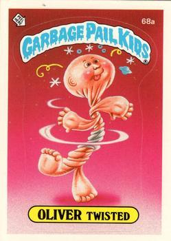 1985 Topps Garbage Pail Kids Series 2 #68a Oliver Twisted Front