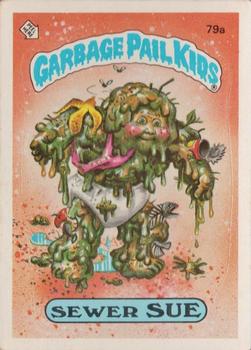 1985 Topps Garbage Pail Kids Series 2 #79a Sewer Sue Front
