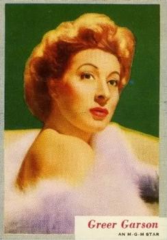 1953 Topps Who-Z-At Star? (R710-4) #55 Greer Garson Front