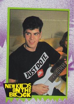 1990 Topps New Kids on the Block Series 2 #111 Model Son Front