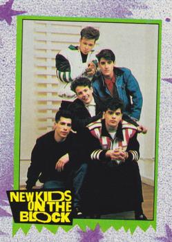 1990 Topps New Kids on the Block Series 2 #128 NKOTB Quiz #29 Front