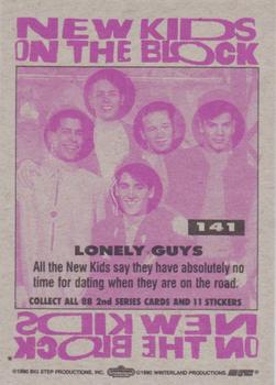 1990 Topps New Kids on the Block Series 2 #141 Lonely Guys Back