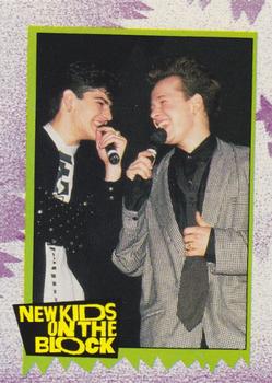 1990 Topps New Kids on the Block Series 2 #173 Together Front