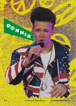 1990 Topps New Kids on the Block Series 2 - Stickers #21 Donnie Front