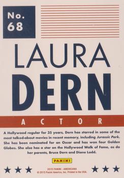 2015 Panini Americana #68 Laura Dern Back