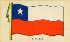 1938 Wilbur-Suchard Flags (R51-2) #NNO Chile Front