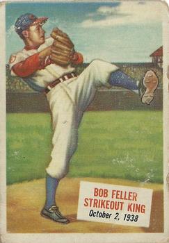 1954 Topps Scoop (R714-19) #27 Bob Feller Front