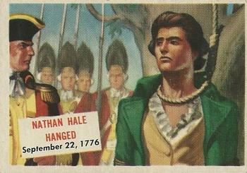 1954 Topps Scoop (R714-19) #80 Nathan Hale Front
