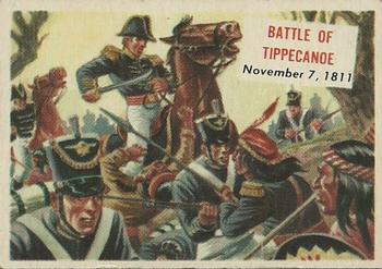 1954 Topps Scoop (R714-19) #100 Battle of Tippecanoe Front